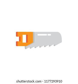 saw icon vector flat style