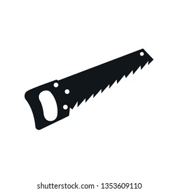 Saw icon vector flat style