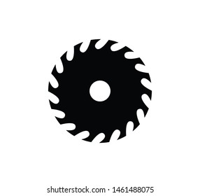 Saw icon vector flat style illustration