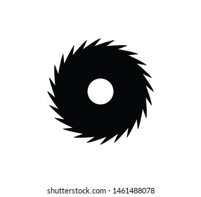 Saw icon vector flat style illustration