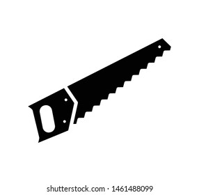 Saw icon vector flat style illustration