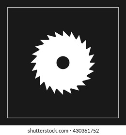 saw icon. saw icon vector illustration