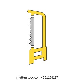 Saw Icon Vector Illustration