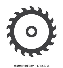 Saw icon Vector Illustration on the white background.
