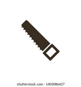 Saw icon - Vector on white background