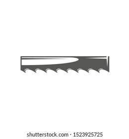 Saw isolated on white background