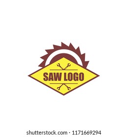 Saw Logo Vector