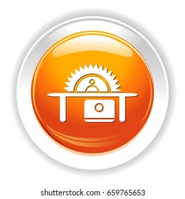 saw machine icon
