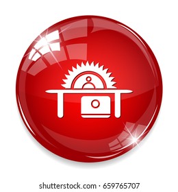 saw machine icon
