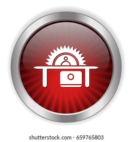 saw machine icon