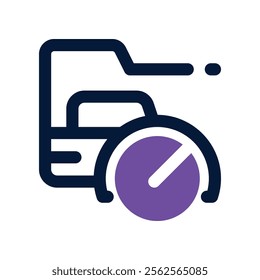 saw machine icon. vector dual tone icon for your website, mobile, presentation, and logo design.