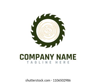 Saw Mill Logo Design