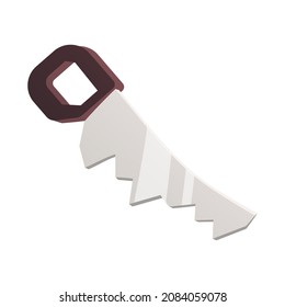 Sah - Modernes, flaches Design, einzelnes Einzelobjekt