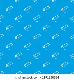 Saw pattern vector seamless blue repeat for any use