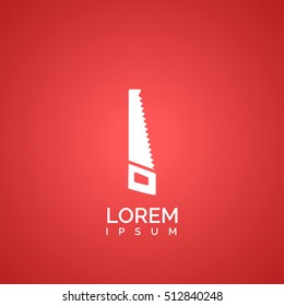 saw sign. icon design