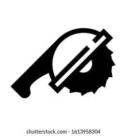 saw table icon isolated sign symbol vector illustration - high quality black style vector icons
