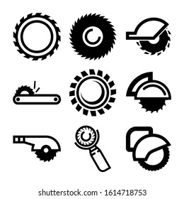 saw table icon isolated sign symbol vector illustration - Collection of high quality black style vector icons
