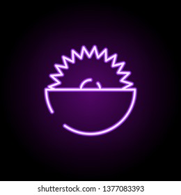 saw, tool for construction neon icon. Elements of construction set. Simple icon for websites, web design, mobile app, info graphics