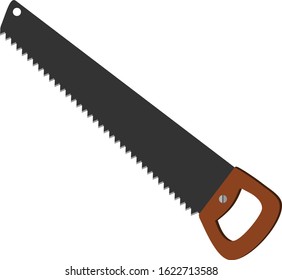 Saw Tool Equipment Vector Illustration