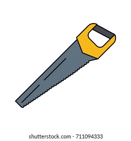 saw tool icon image 