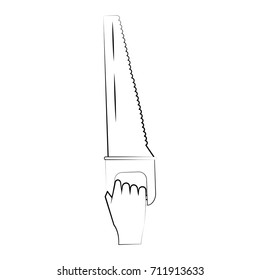saw tool icon image