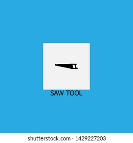saw tool icon sign signifier vector