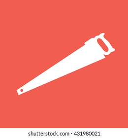 Saw tool icon vector