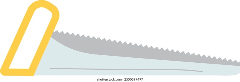 Saw Tool Icon Vector Illustration