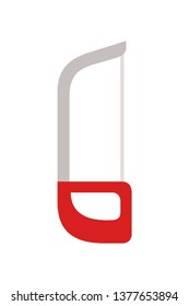 saw tool isolated icon