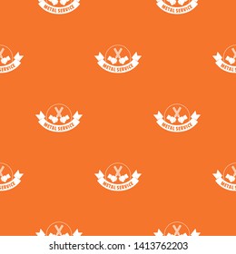 Saw tool pattern vector orange for any web design best