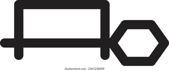 Saw Tool Work Outline Icon