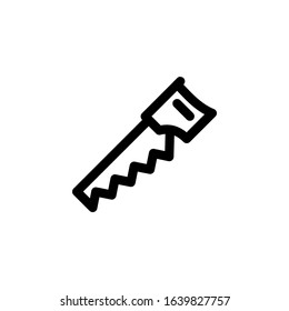 Saw Tools for Wood Work, Construction Icon

