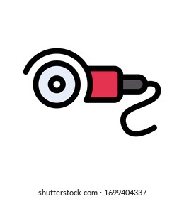 icono de color plano vectorial 