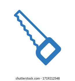 saw vector glyph color icon 