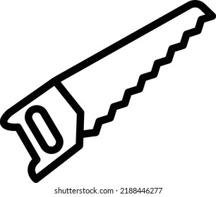 Saw Vector Icon Design Illustration
