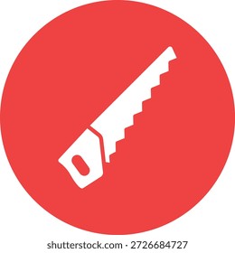 Ilustração de design de ícone de vetor de serra