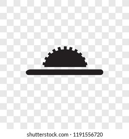 Saw vector icon isolated on transparent background, Saw transparency logo concept