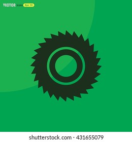 saw vector icon for web and mobile