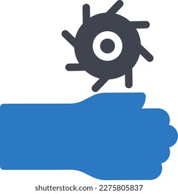 sah Vektorgrafik auf transparentem Hintergrund. Hochwertige Symbole. Glyphen Vektorsymbole für Konzept und Grafikdesign. 
