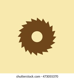 Saw Wheel Icon.