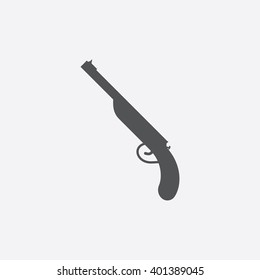 Sawed-off shotgun icon.