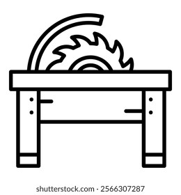 Sawing Icon Element For Design