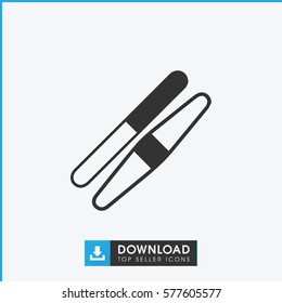 sawing icon illustration isolated vector