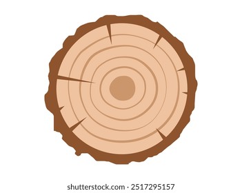 sawing a tree lengthwise. cutting down a tree in the forest.