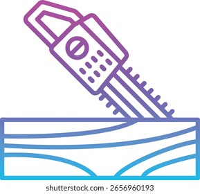 Ícone do vetor de serra. Pode ser usado para impressão, aplicativos móveis e da Web.