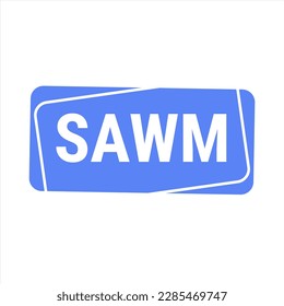 Sawm Blue Vector Callout Banner with Information on Fasting and Prayer in Ramadan