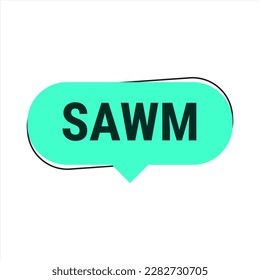 Sawm turquoise Vector Callout Banner with Information on Fasting and Prayer in Ramadan