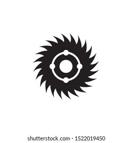 Sawmill graphic design template vector isolated illustration