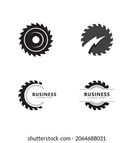 Sawmill Logo Icon Illustration Vector Design