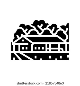 sawmill wood timber glyph icon vector. sawmill wood timber sign. isolated symbol illustration